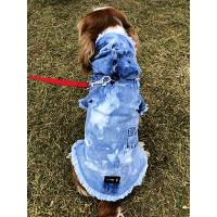 Sürme Efektli Jeans Köpek Kıyafet