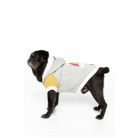 Gri Cute Funny Baskılı Köpek Hoodie(Sweatshirt)